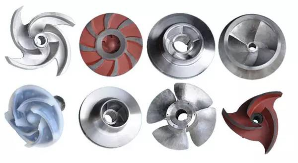 Type of Cast Aluminum Water Pump Impeller