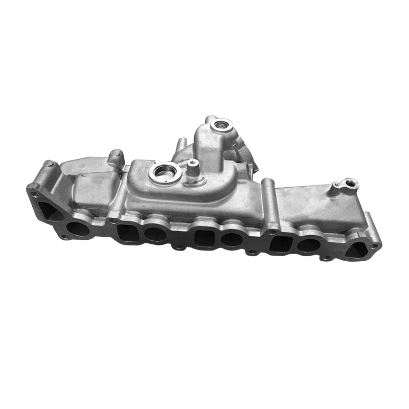 Small Block Chevy Single Plane High Rise Satin Intake Manifold