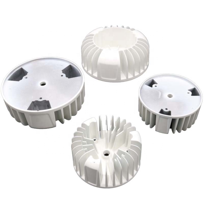 Customized Led Light Heat Sinks Aluminum Die Casting & Machining