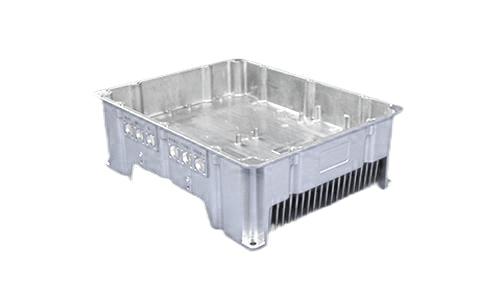 Aluminum die-cast electric vehicle controller housing