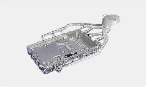 Motor electric control system water-cooled controller housing