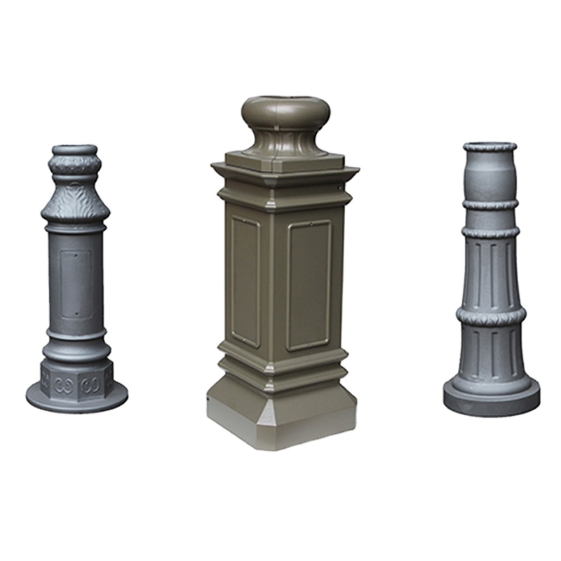 Cast Aluminum Outdoor Lamp Post Outdoor Lighting Pole